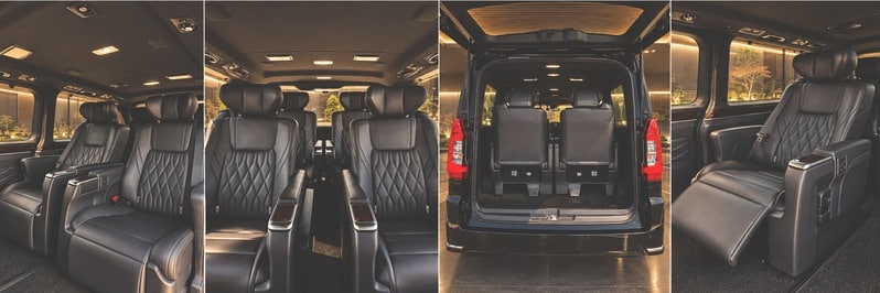 Toyota GranAce - configuracao interna